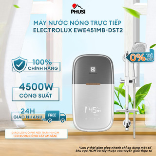 Máy nước nóng trực tiếp electrolux ewe451mb-dst2 - hàng chính hãng