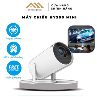 Máy Chiếu Mini HY300 Android 11 Full HD  – Bluetooth 5.0 – 150 ANSI – Kết Nối Điện Thoại/HDMI