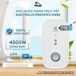 Máy nước nóng trực tiếp Electrolux EWE451KX-DWB2 - HÀNG CHÍNH HÃNG