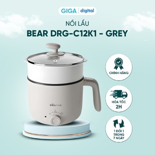 Nồi lẩu mini đa năng 1.2l bear drg-c12k1