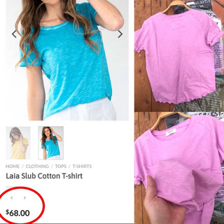 Áo thun nữ basic cổ tròn tay ngắn chất cotton xước dài áo 56cm-hàng xuất xịn