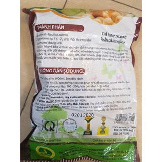 [NẤM ĐỐI KHÁNG TRICHODERMA-BACILLUS rất tốt cho cây trồng tốt cho cây hao các loại