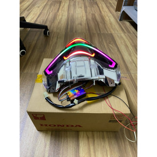 Cụm đèn hậu xe vision audi A11 pro chỉnh màu qua app điện thoại