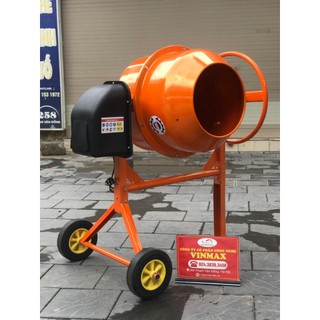 Máy trộn bê tông mini Turbo 120L động cơ điện 550w