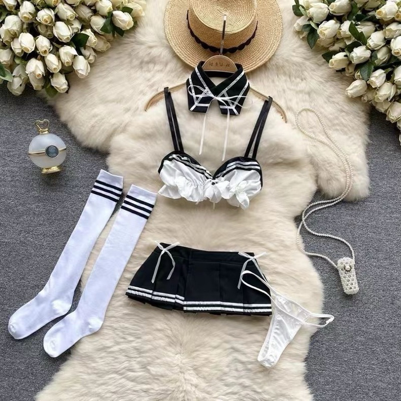 Đồng Phục Nữ Sinh Ngây Thơ Gợi Cảm Khoe Eo Quyến Rũ, Váy Xếp Ly Siêu Ngắn 2546 [CWEAR.SEXY_ĐỒ NGỦ & NỘI Y CAO CẤP] | BigBuy360 - bigbuy360.vn