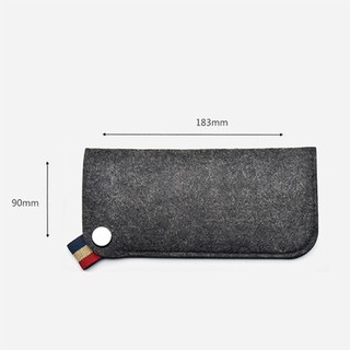 Túi đựng mắt kính bằng vải nỉ mềm
