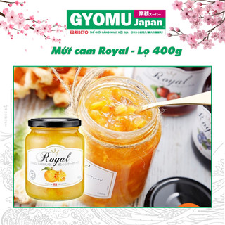 Mứt cam Royal - Lọ 400g - Hàng nội địa Nhật Bản - Gyomu Japan