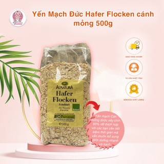 Yến mạch bio alnatura đức 500gr date 2025
