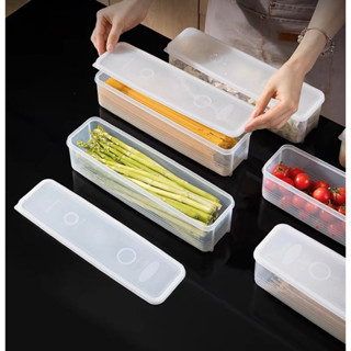 Hộp Nhựa Đựng Thực Phẩm, Hộp Bảo Quản Rau, Củ, Quả Trong Tủ Lạnh Có Nắp, Giữ Thực Phẩm Luôn Tươi Mới