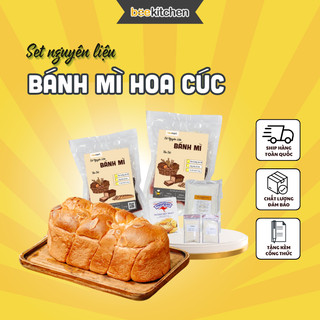 Set Tự Làm Bánh Mì Hoa Cúc Nhà Bee (ko kèm bơ trứng) - Thành phẩm 5 bánh 200g/bánh
