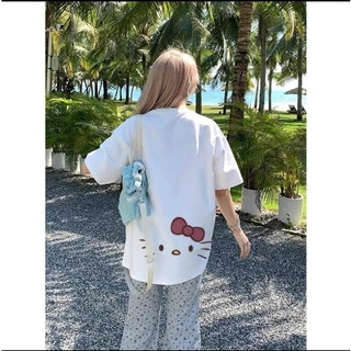 Áo thun kitty cute t-shirt 100% cotton 250gsm cao cấp