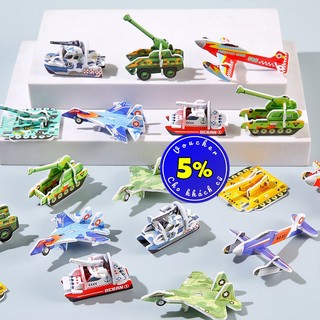 Mô hình 3D lắp ráp xe quân sự bằng xốp mới nhất 2024