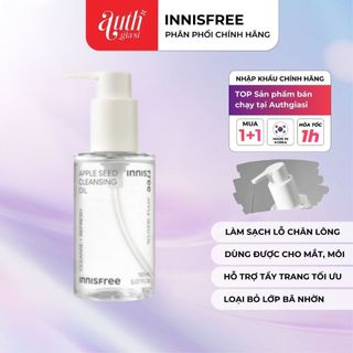 Dầu Tẩy Trang Innisfree Apple Seed Cleansing Oil DTT chiết xuất từ táo xanh 150ml