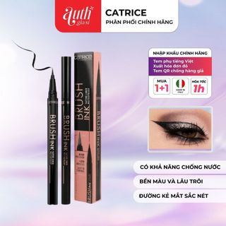 Dạ kẻ mắt Catrice Brush Ink Tattoo Liner Waterproof sắc nét bền màu đầu kẻ mềm mại