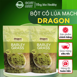 Bột cỏ lúa mạch hữu cơ 150gr - dragon superfoods