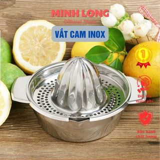 [FREESHIP❤️] BÌNH VẮT CAM INOX ⚡️ DỤNG CỤ VẮT CAM INOX CÓ TAY CẦM MINI