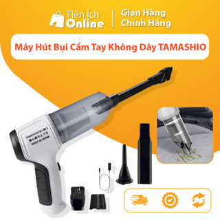 Máy Hút Bụi Cầm Tay Nhật Bản TAMASHIO Mẫu mới 2024 Bản Đặc Biệt Lực Hút Siêu Mạnh Với 6 Đầu Hút Cầm Tay