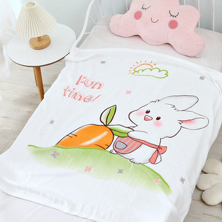 Chăn Lụa Cho Bé Vải Mềm Mại Thoáng Mát 1m-1m