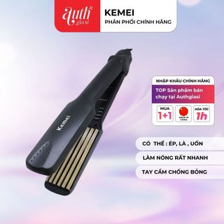 Máy bấm, dập xù có chỉnh nhiệt kemei km-332