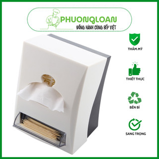 Hộp Đựng Giấy Có Ngăn Để Tăm Cao Cấp