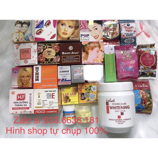 COMBO KEM DƯỠNG TRẮNG DA AN TOÀN,HIỆU QUẢ NHẤT VỚI TẤT CẢ CÁC THÀNH PHẦN,CÔNG DỤNG ĐẦY ĐỦ CỦA SHOP
