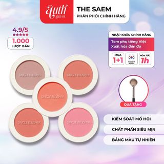 Phấn má hồng the saem saemmul single blusher hàn quốc màu siêu xinh mềm mịn dễ dùng siêu hot siêu xinh