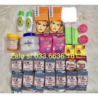 combo kem trắng da trộn toàn thân body theo công thức loại 1 trắng nhanh