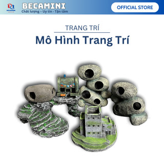 Trang trí bể cá , tiểu cảnh bể cá