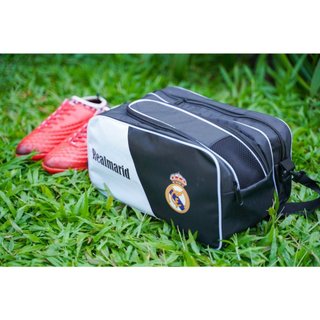 Túi đựng giày clb Real Madrid xanh đen 2 ngăn