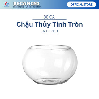 Bể cá mini để bàn tròn T11