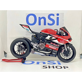 [ ĐÃ SƠN RÁP ] MÔ HÌNH DUCATI 899 1199 PANIGALE ARUBAIT TAMIYA XE ĐỘ OPTION - Tỉ lệ: 1/12