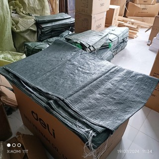 Bao tải dứa dày 90cm x 1.2m - 1 xấp 10 bao
