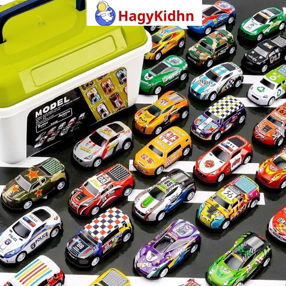 Thùng 30 Xe Ô Tô Đồ Chơi Hagykidhn Hàng Loại 1 Set Ô Tô Nhiều Màu Đa Dạng Màu Sắc Cho Bé