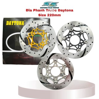 Đĩa phanh trước size 220mm chuẩn zin dành cho xe wave-future-sirius-ex135. phụ tùng phanh