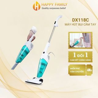 Máy hút bụi Deerma DX118C máy hút bụi gia dụng gia đình 3in1 đa năng tiện dụng hút nệm, đệm, sàn tốt