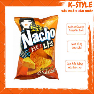 Combo 2 gói bim bim hàn quốc snack nacho original 92g 오리온)도도한나쵸 오리지날 92g