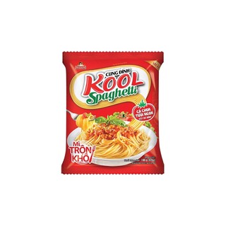 Mì trộn sốt Spagetti Cung Đình Kool sốt bò bằm cà chua GÓI 105g