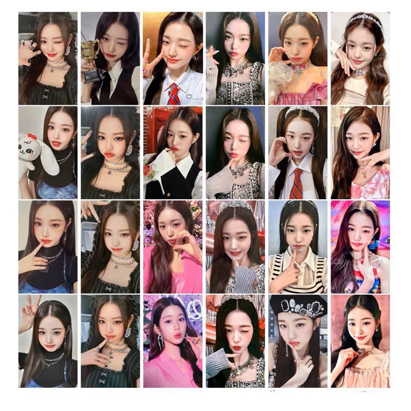 Set 24 card ảnh Wonyoung IVE - Eleven, Love Dive, I'VE IVE, I'VE MINE, I'VE SWITCH