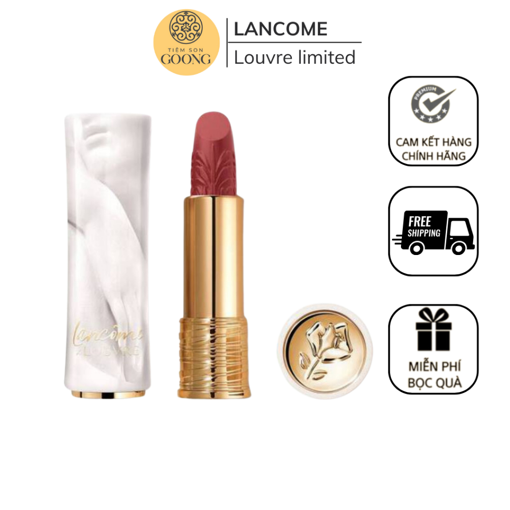 Son môi LANCOME louvre limited (vỏ vân đá)