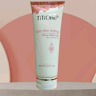 Sữa tắm trắng da titione 200g trắng mướt mịn da sạch da chết