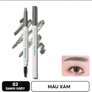Chì Kẻ Mày 2 Đầu Innisfree Auto Eyebrow Pencil