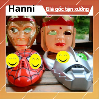 Mặt nạ người nhện - mặt nạ siêu nhân nhện Spider Man hóa trang Trung thu , Halloween cho bé Hanni