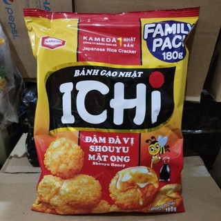 BÁNH GẠO NHẬT ICHI Đậm Đà Vị Mật Ong Túi  180g