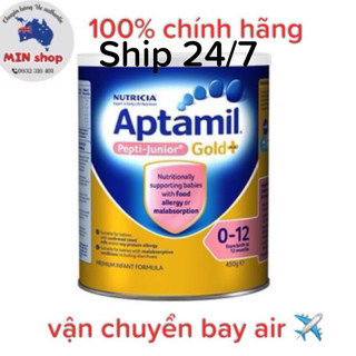 Sữa aptamil pepti junior gold+ ✈ date 7/2025 .của úc ✈ 450g ✈