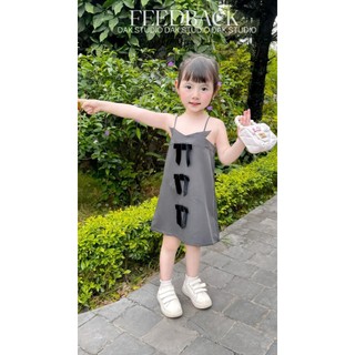 Đầm dây vải ba nơ DAK STUDIO