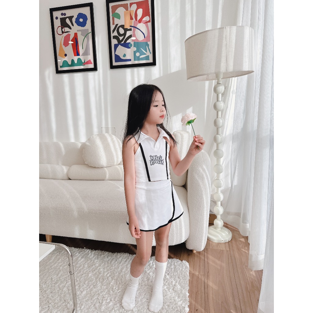 Set áo chân váy phối viền DAK STUDIO