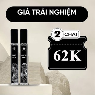 Nước hoa dành cho phái nam hương thơm nam tính mạnh mẽ cuốn hút dạng xịt 10ml