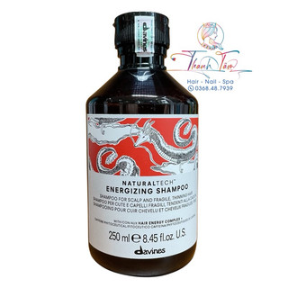 Dầu gội chống rụng tóc NaturalTech Energizing Davines Shampoo 250ml [ New ]
