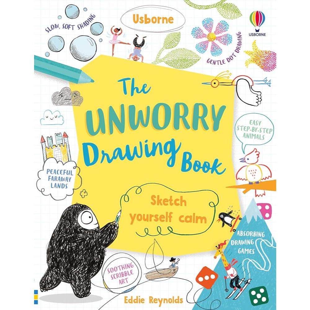 Sách Tiếng Anh - Unworry Drawing Book