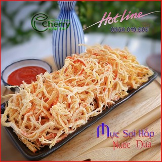 500G Mực Sợi Hấp Nước Dừa